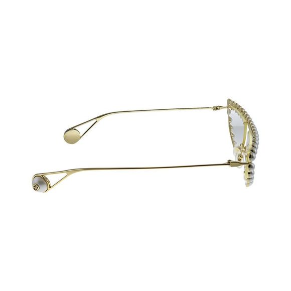 Gucci Women's Gg0364s 53Mm Sunglasses, Gold - Picture 3 of 3